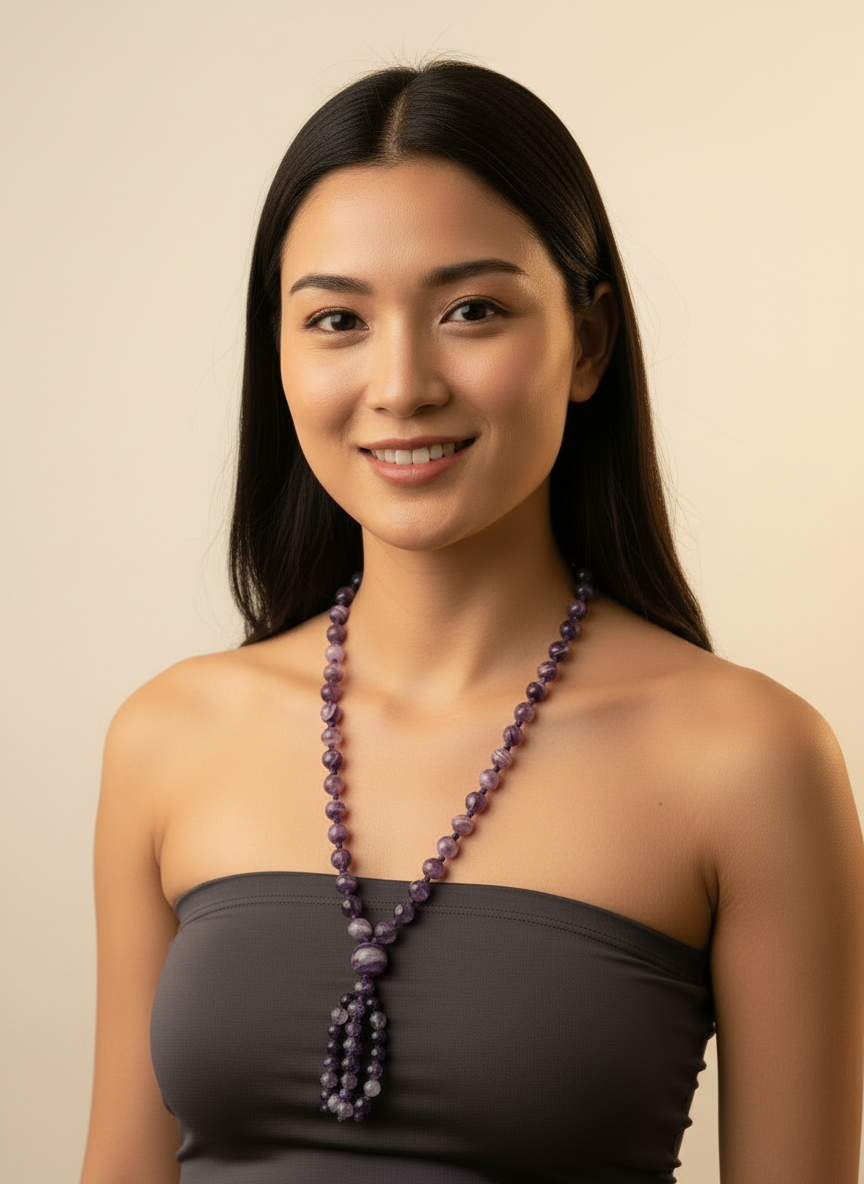 Amethyst necklace